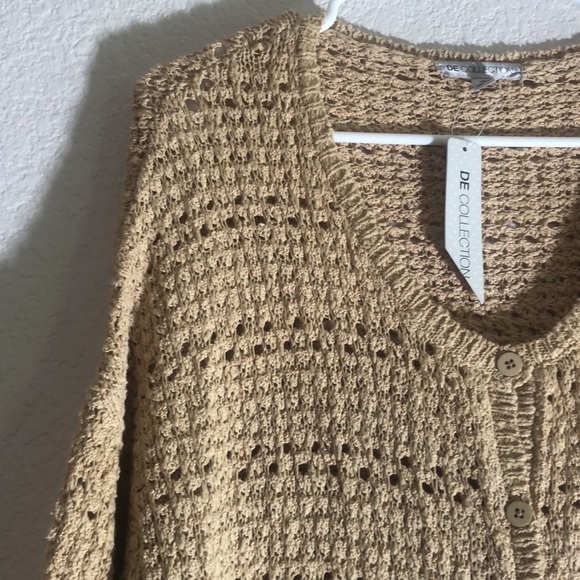 Tan Cardigan - Picture 2 of 7
